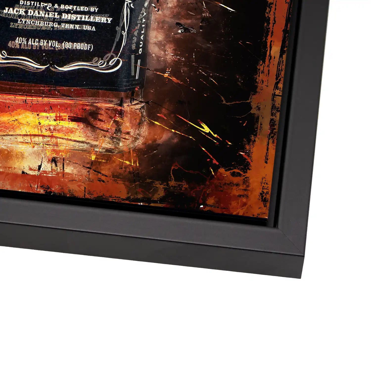 Jack Whisky AluDibond Bild INGALERIE