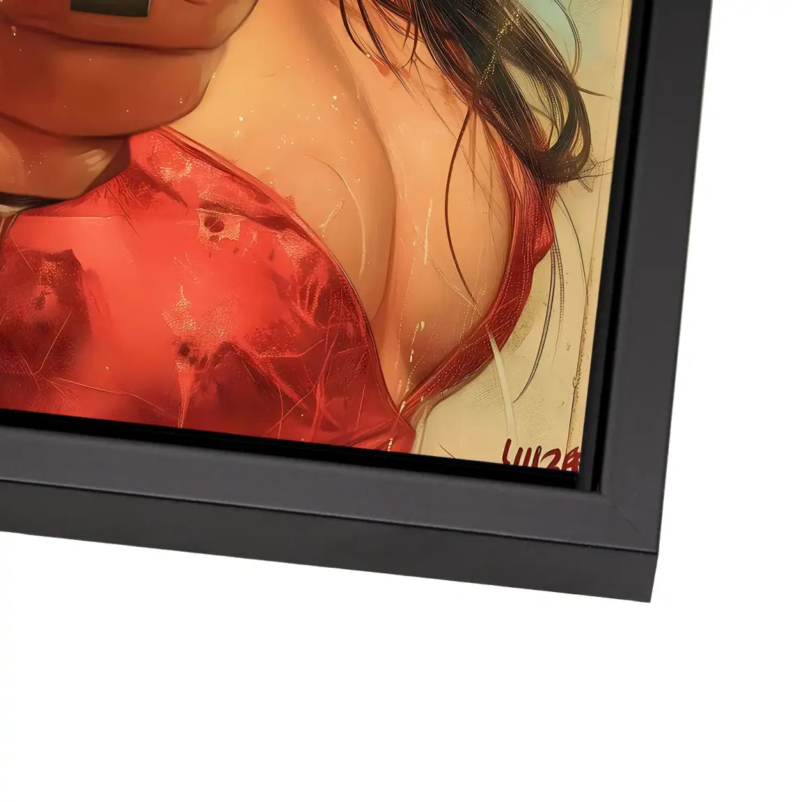 Velvet Gun Alu Dibond Bild