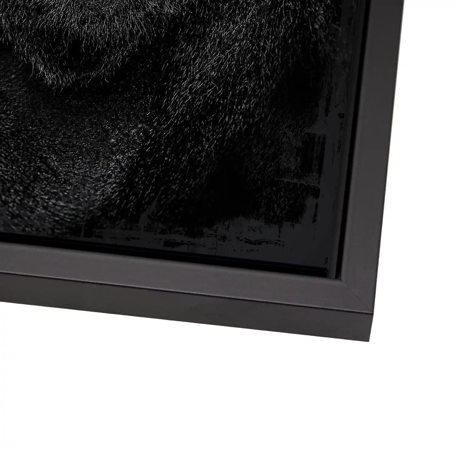 Gorilla Abstrakt Black Style AluDibond Bild INGALERIE