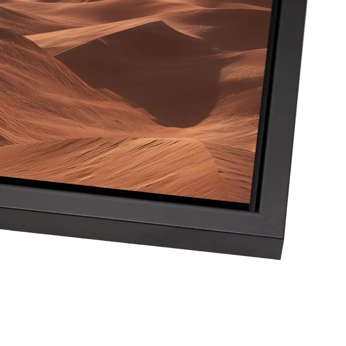 Goldene Wüste Alu Dibond Bild