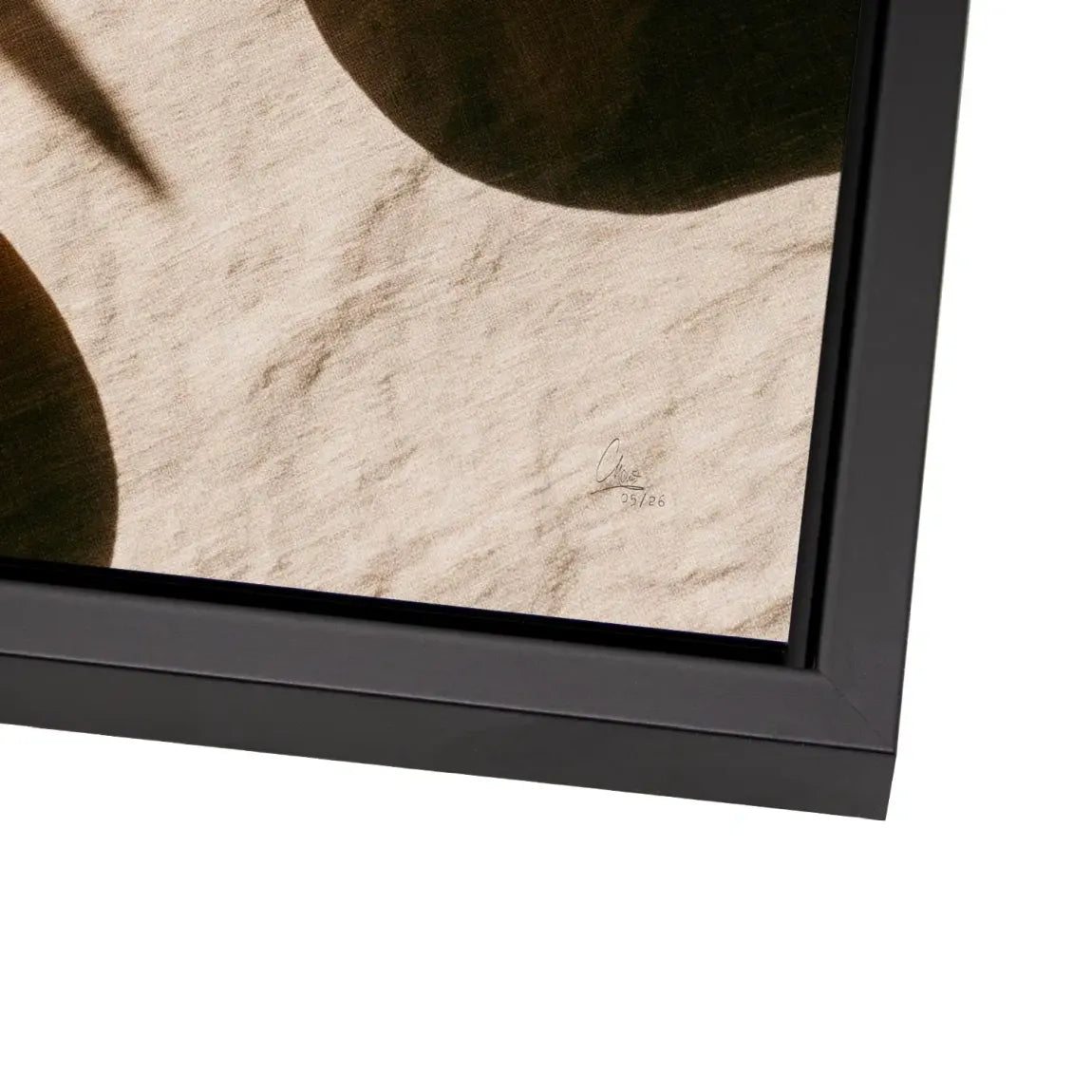 Goldene Zitronen Alu Dibond Wandbild