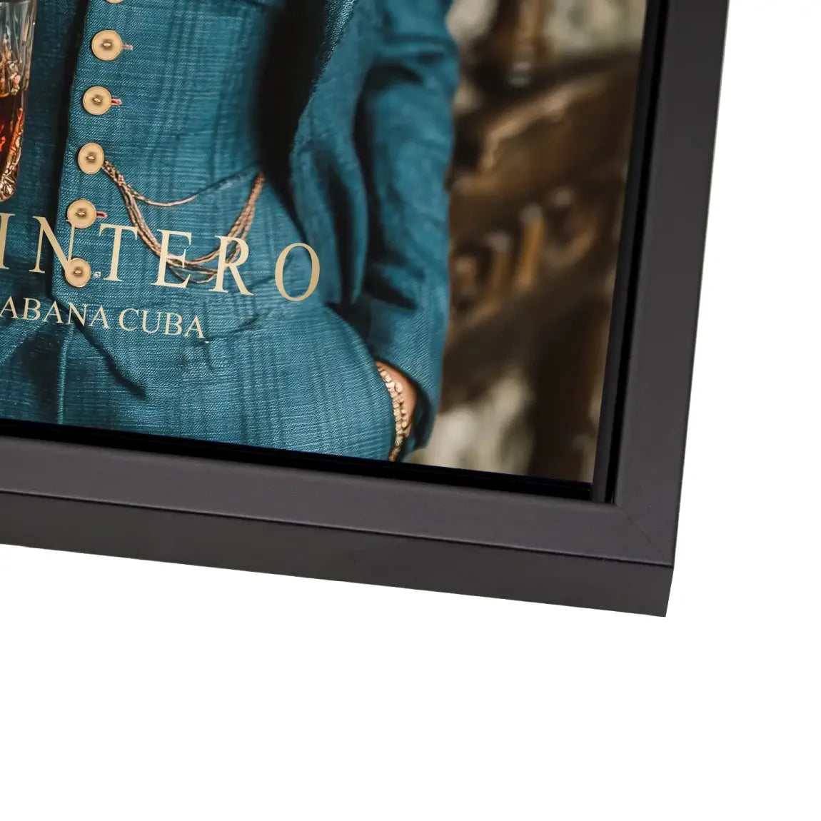 Peaky Blinder Glam Alu Dibond Bild