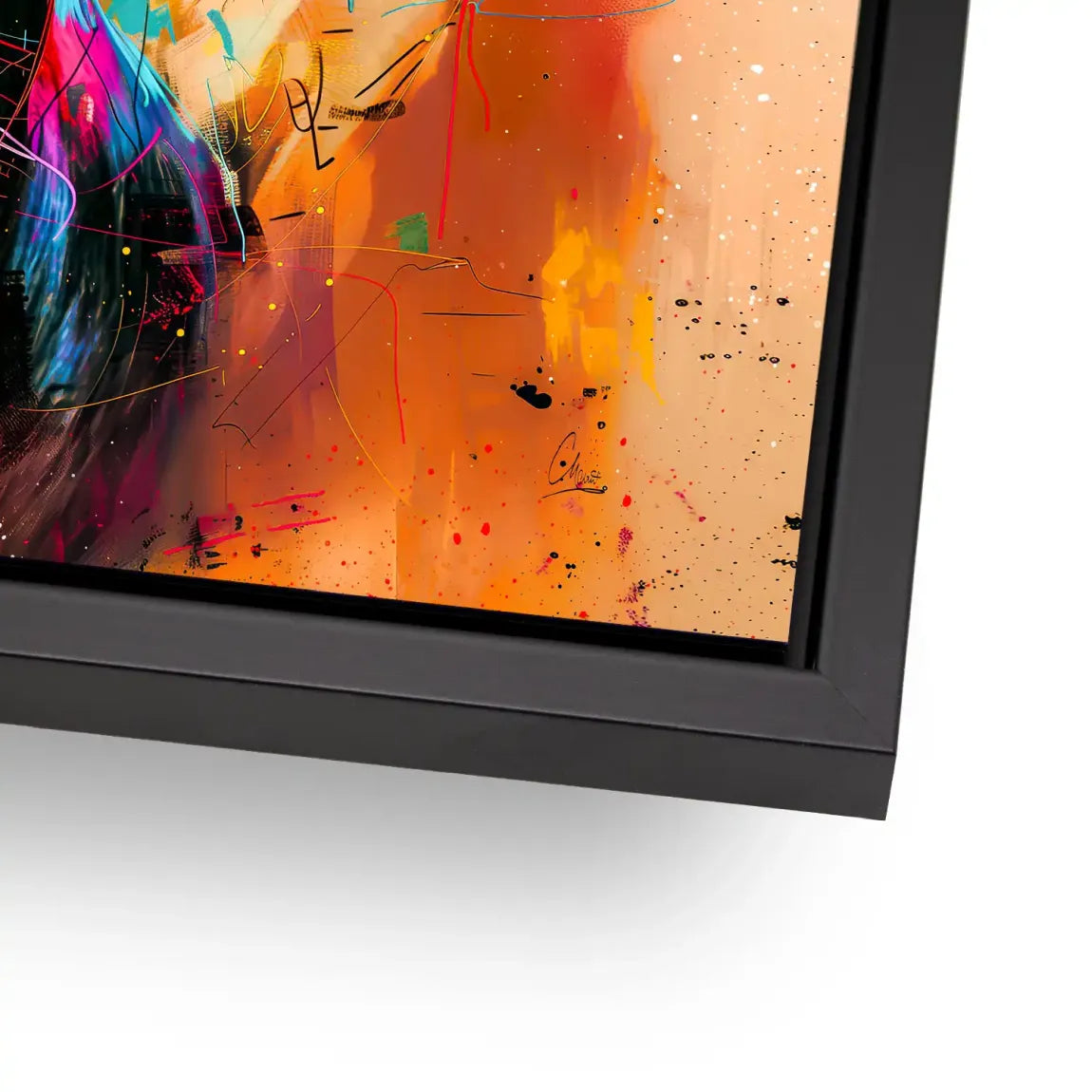 Majestic Bull AluDibond Bild