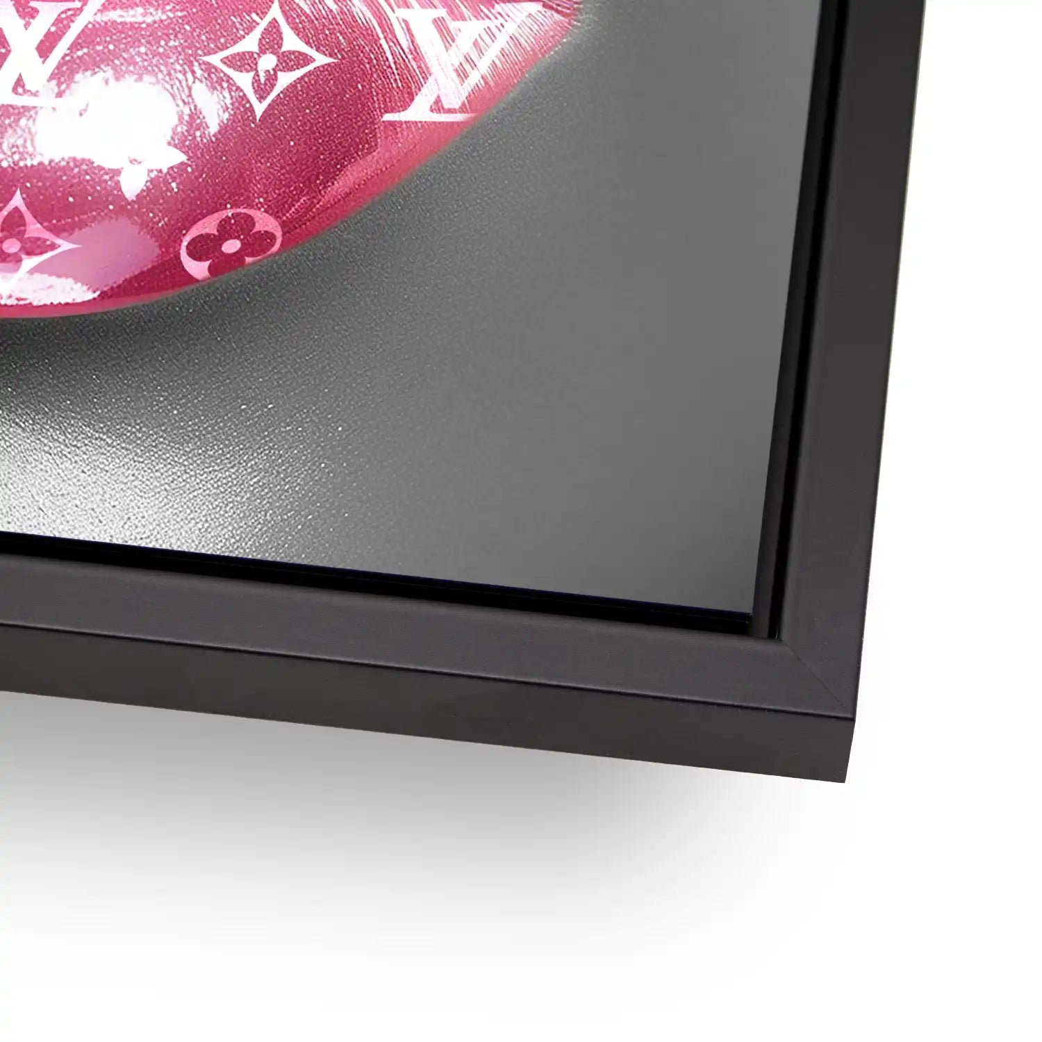 Pink Louis Lips AluDibond Bild INGALERIE