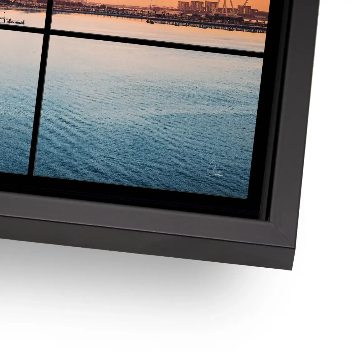 Golden Dunes Dubai AluDibond Bild