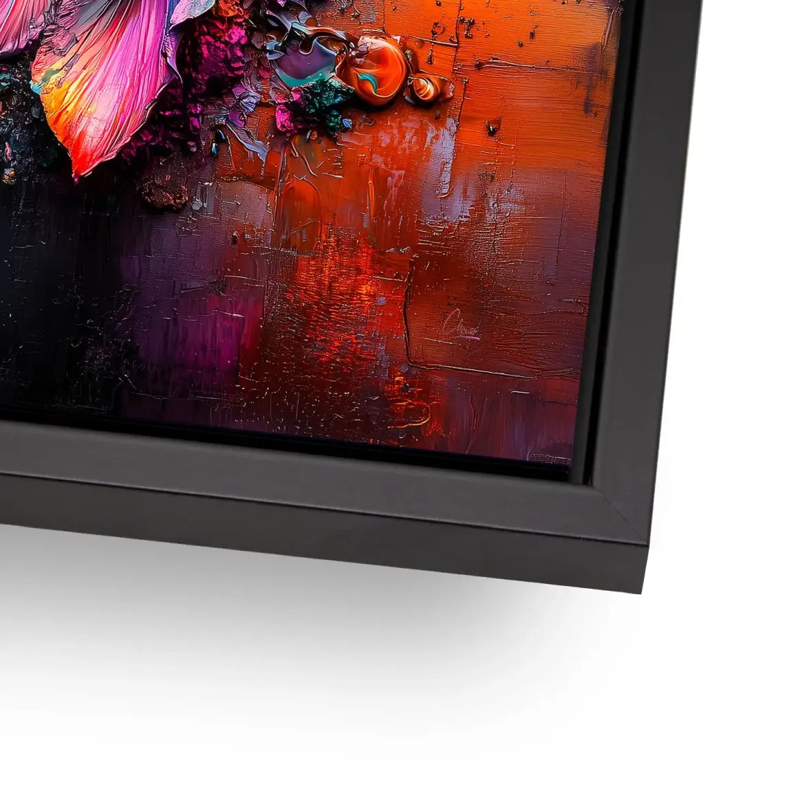 Feuerblüte der Elemente AluDibond Bild INGALERIE