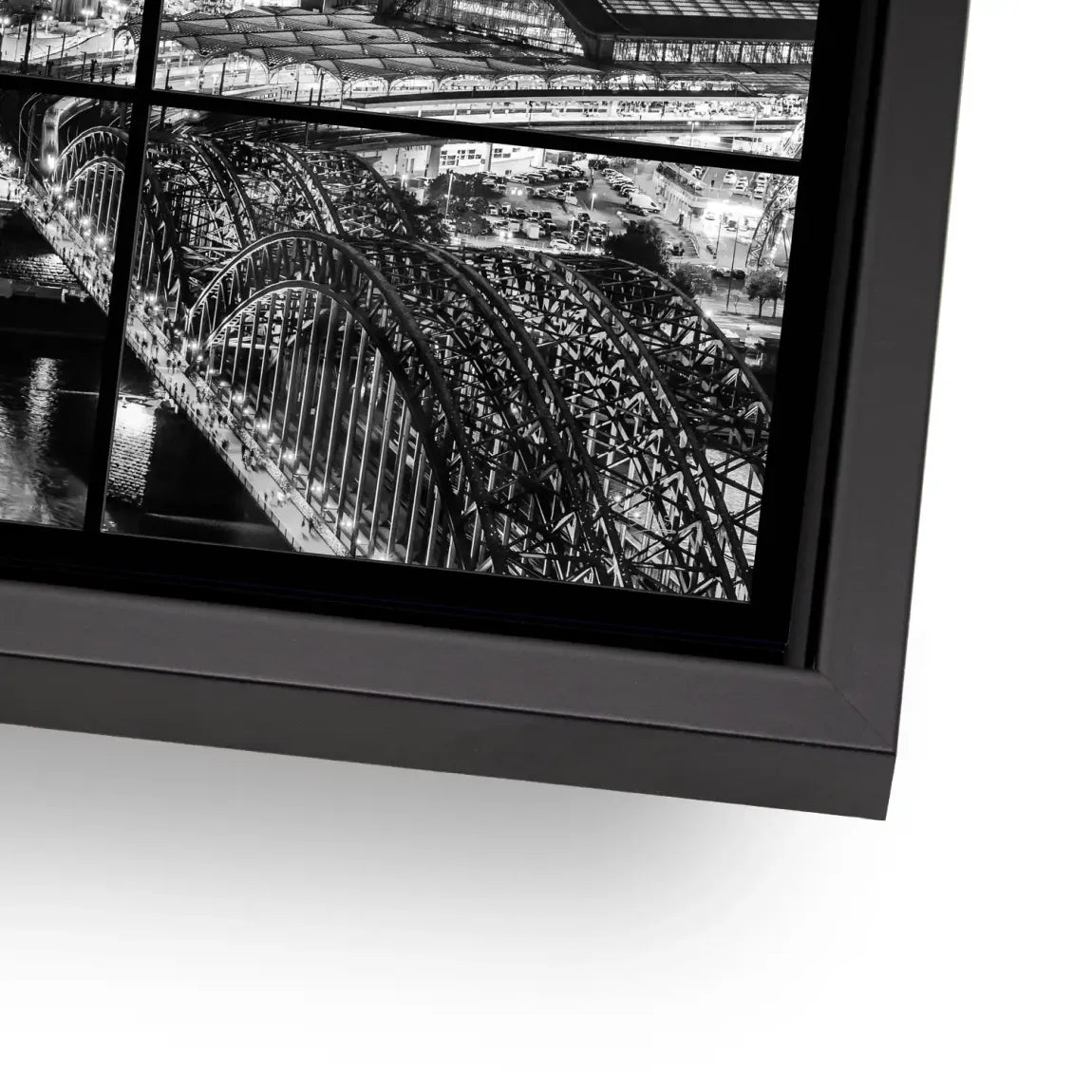 Köln Noir View AluDibond Bild