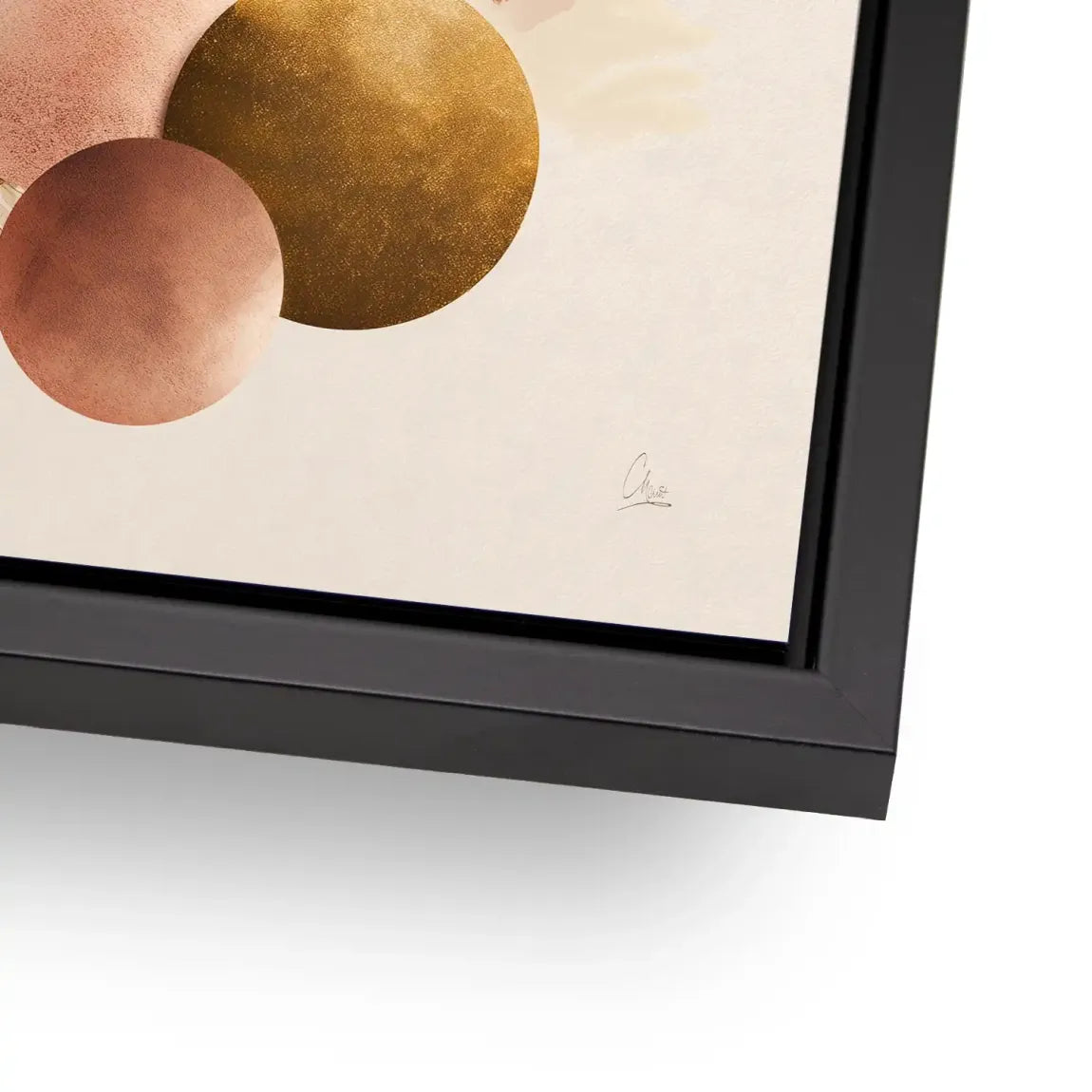 Golden Balance AluDibond Bild