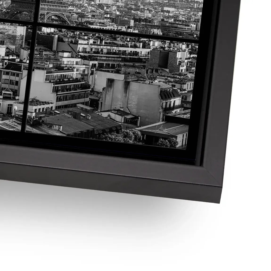 City View Paris AluDibond Bild