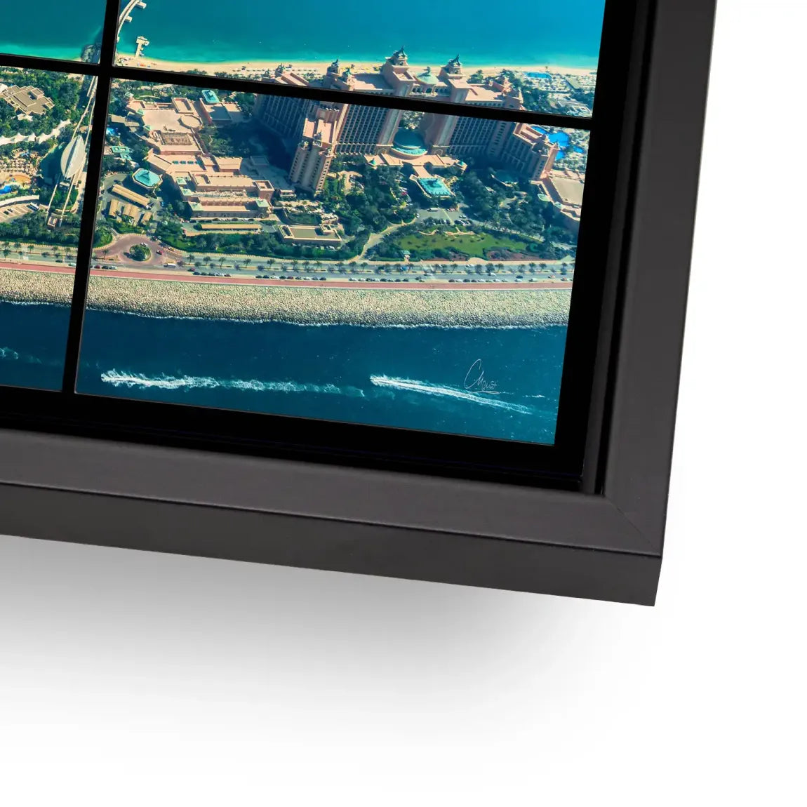 Palm View Dubai AluDibond Bild