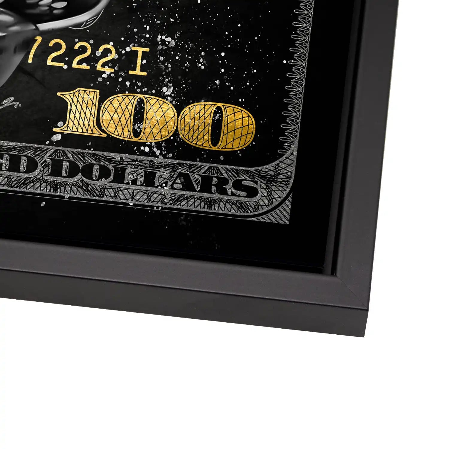 Dagobert 100 Dollar Deko Style AluDibond Bild INGALERIE