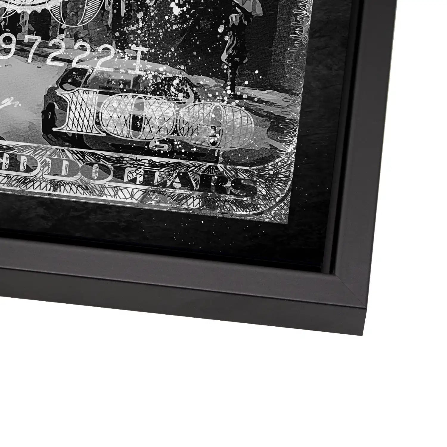 Dollar Stier NY Rules Black AluDibond Bild INGALERIE