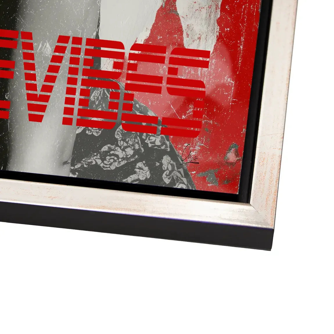 Hardcore Vibes Alu Dibond Bild