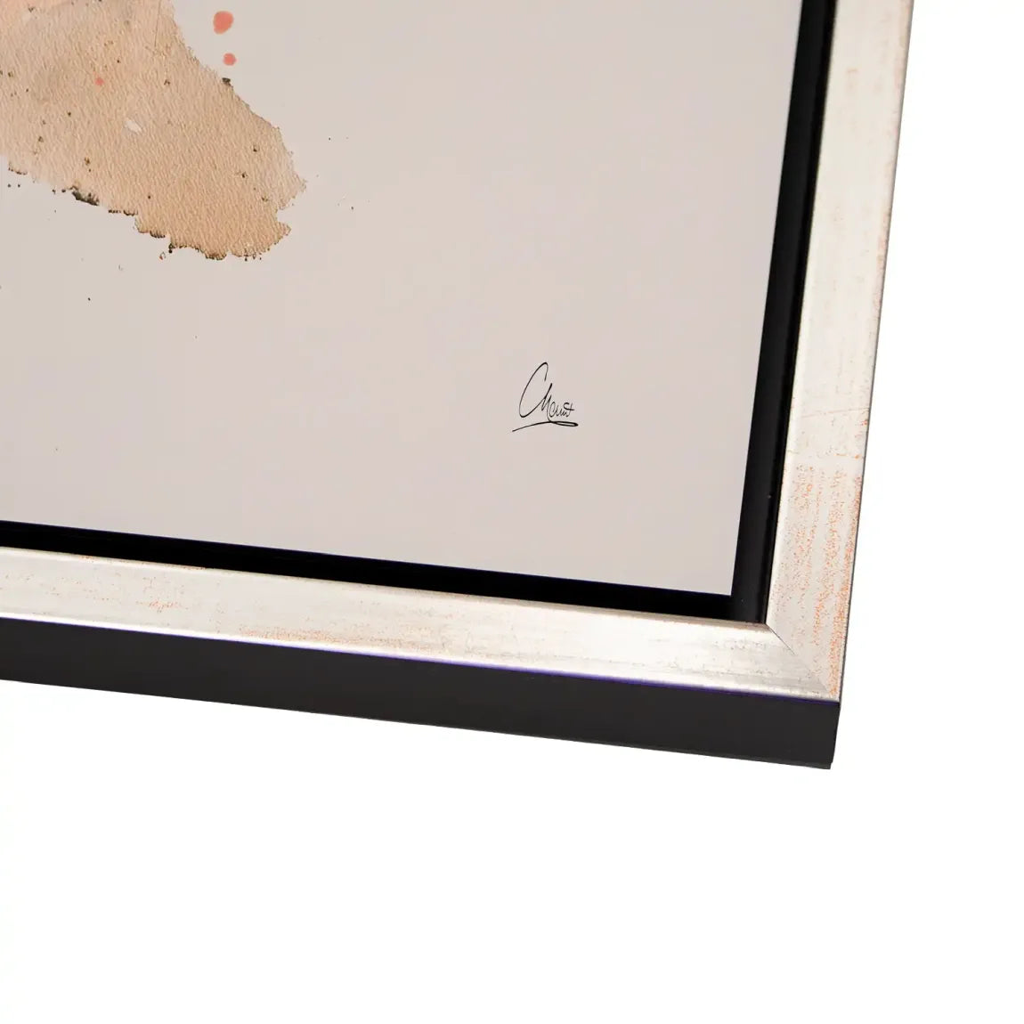 Amber Flow Alu Dibond Bild