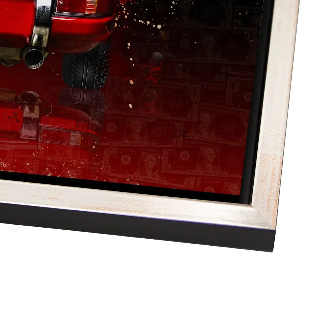 Red Elegance Porsche 911 AluDibond Bild - INGALERIE | Dein Onlineshop für moderne Wandbilder