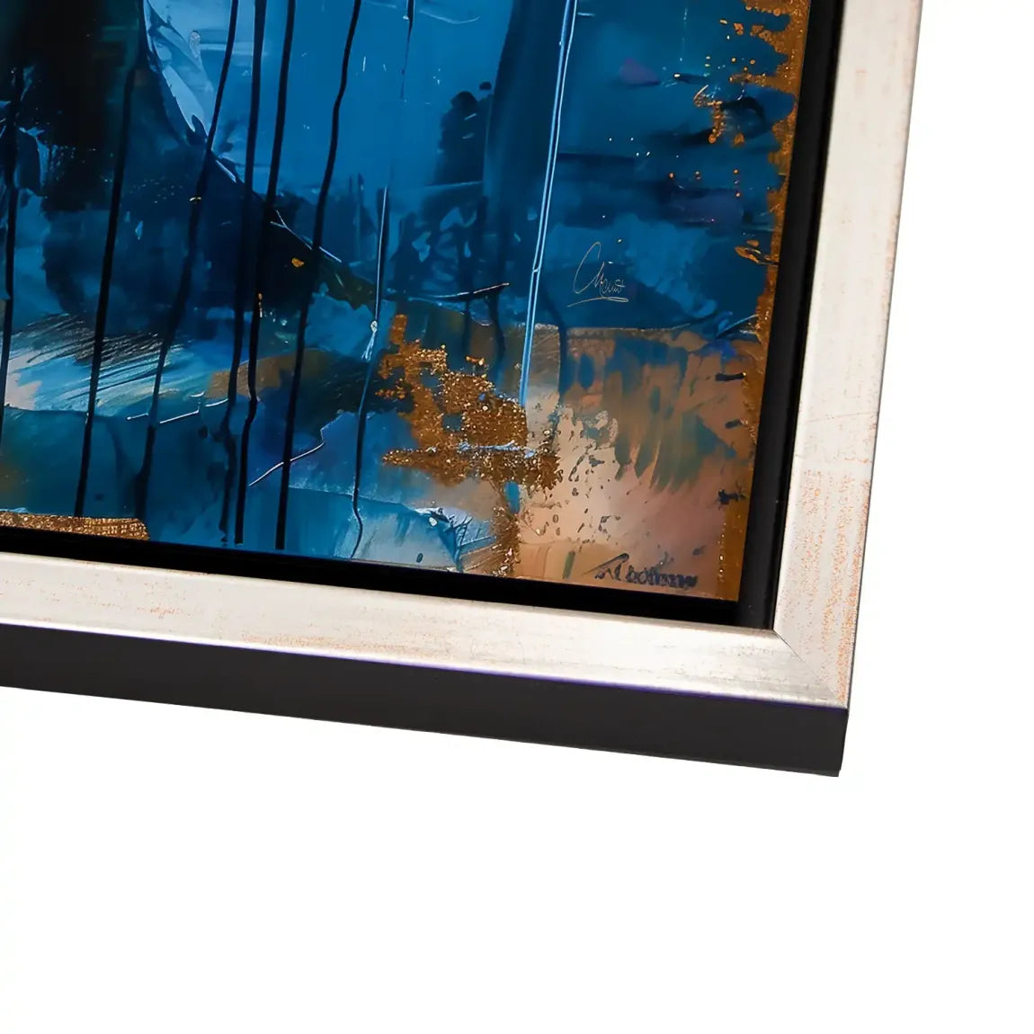 Blue Mystery Alu Dibond Bild