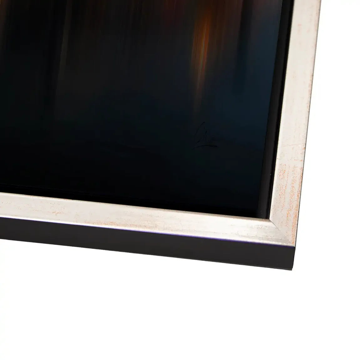 New York abstrakt Lights Alu Dibond Bild