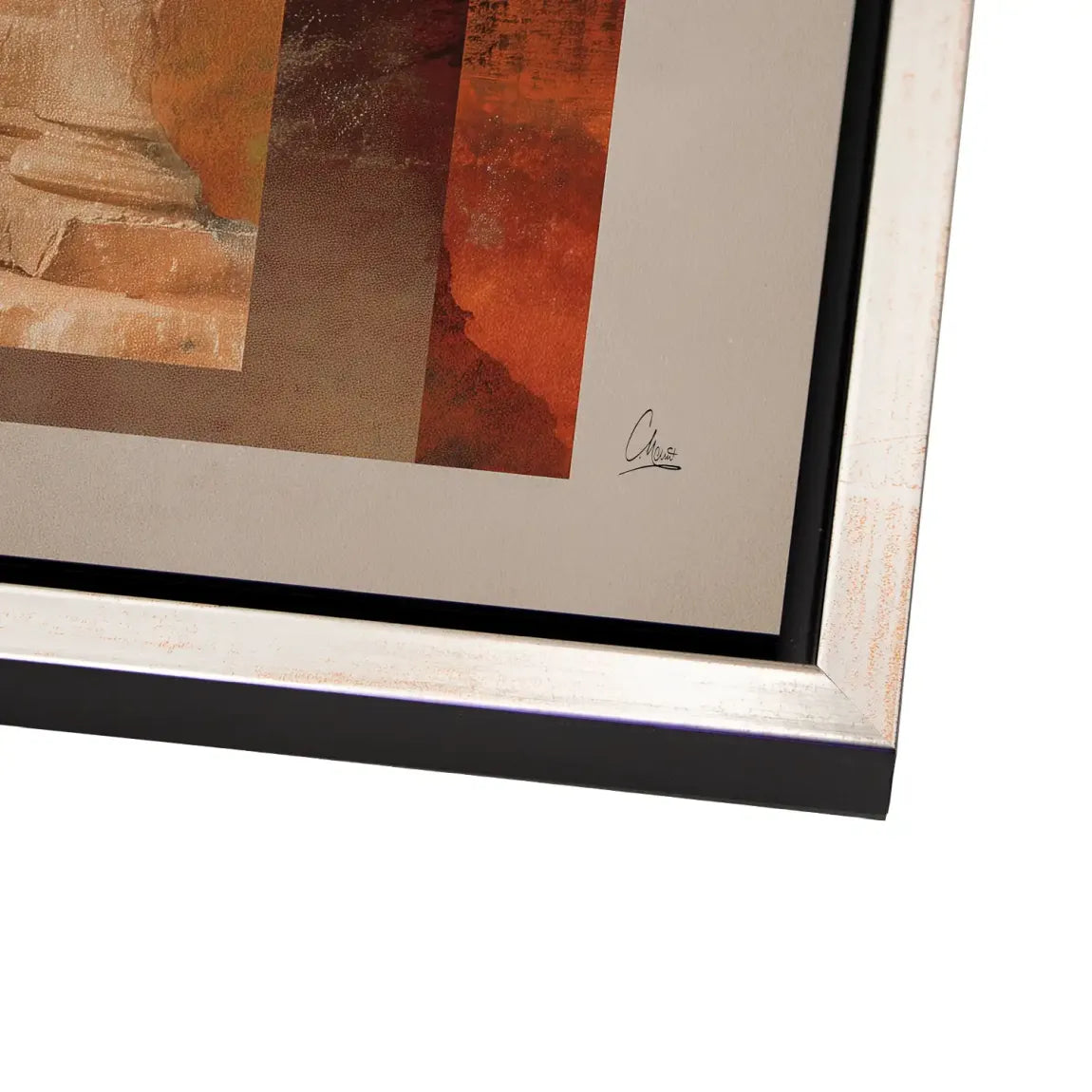 Rom Abstrakt Alu Dibond Bild