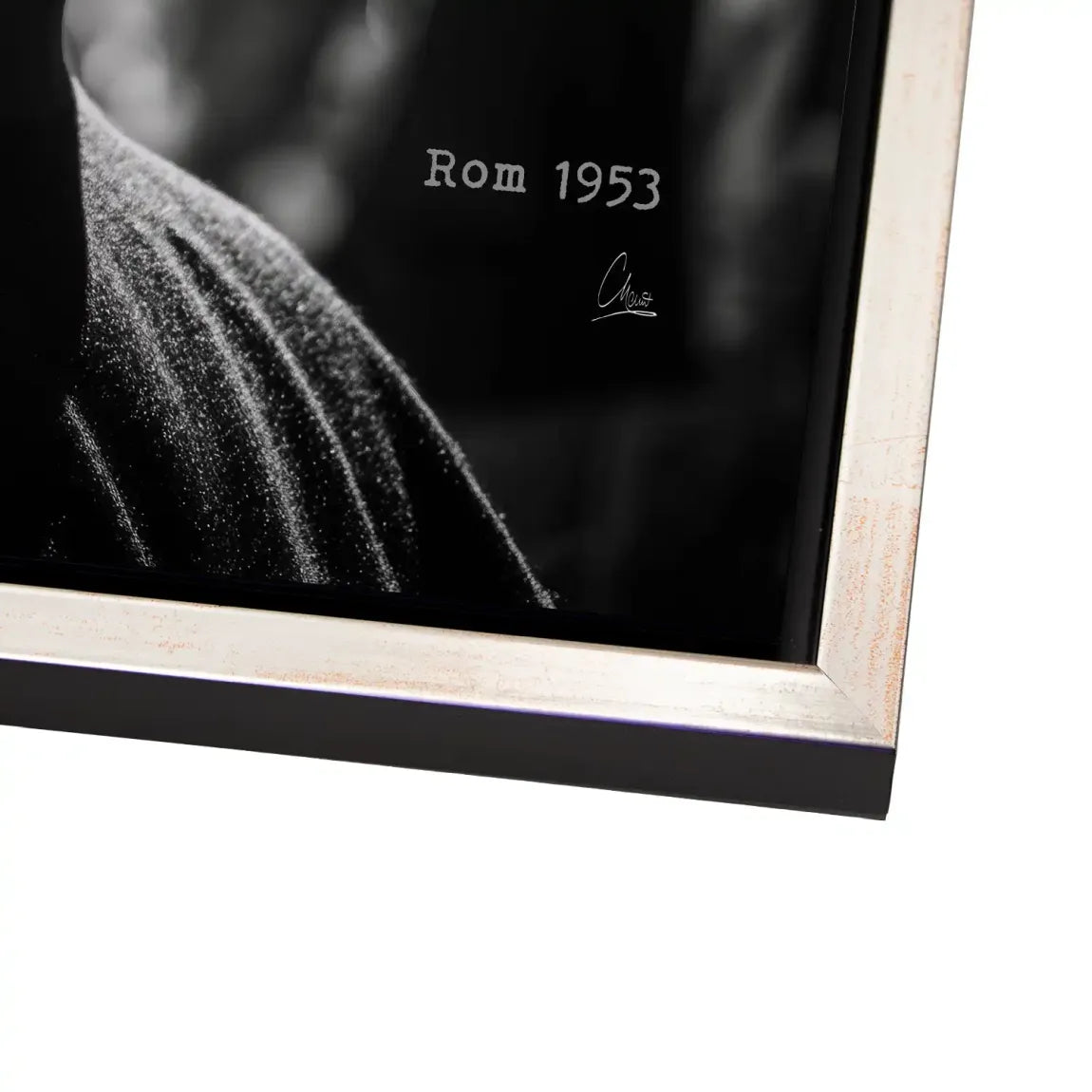 Audrey Hepburn Roma Alu Dibond Bild