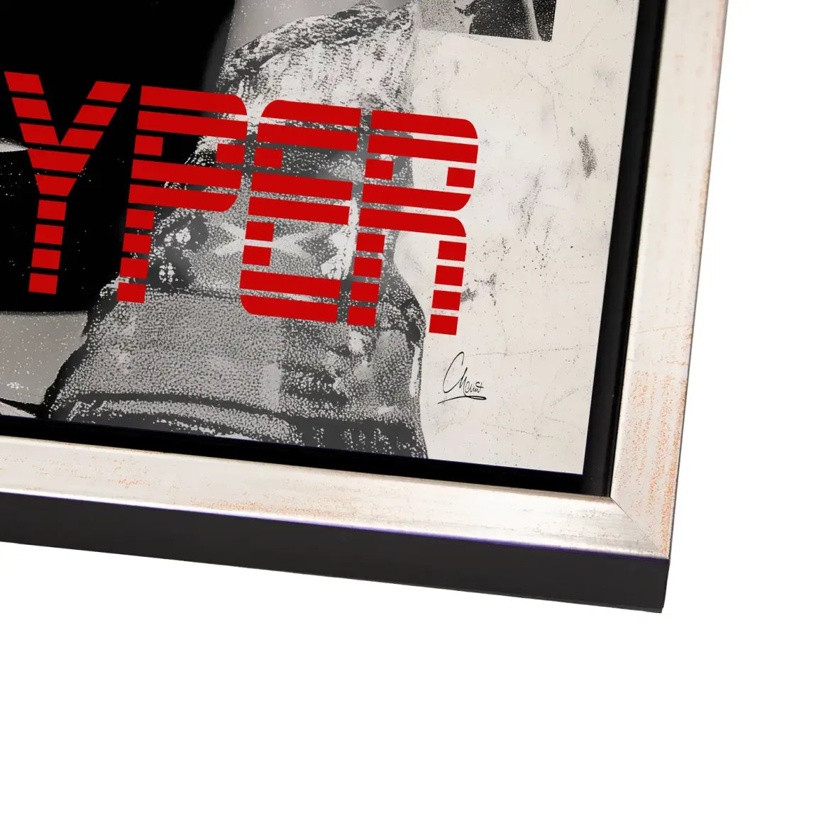 Hyper Hyper Alu Dibond Bild