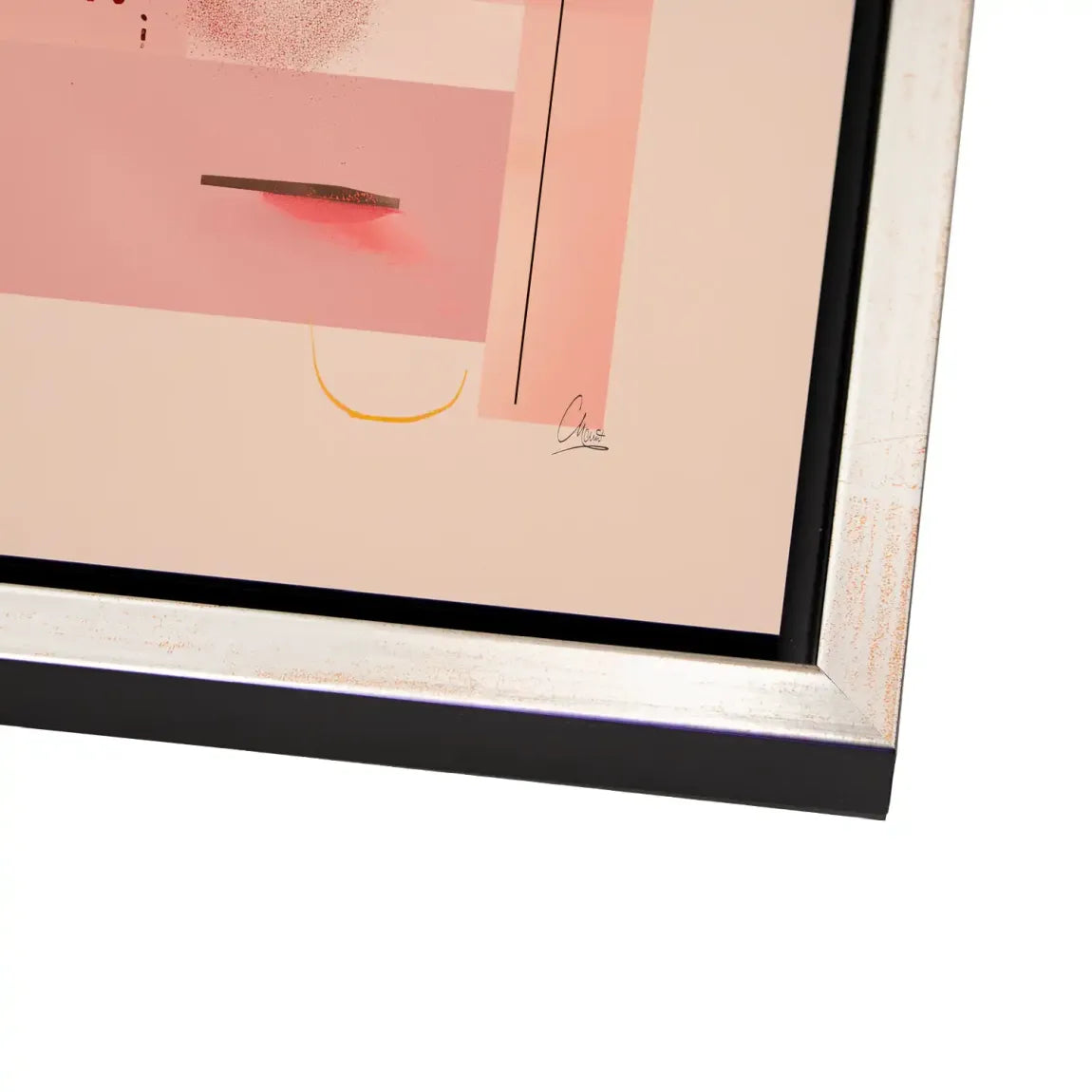 Infinite Glow Alu Dibond Bild