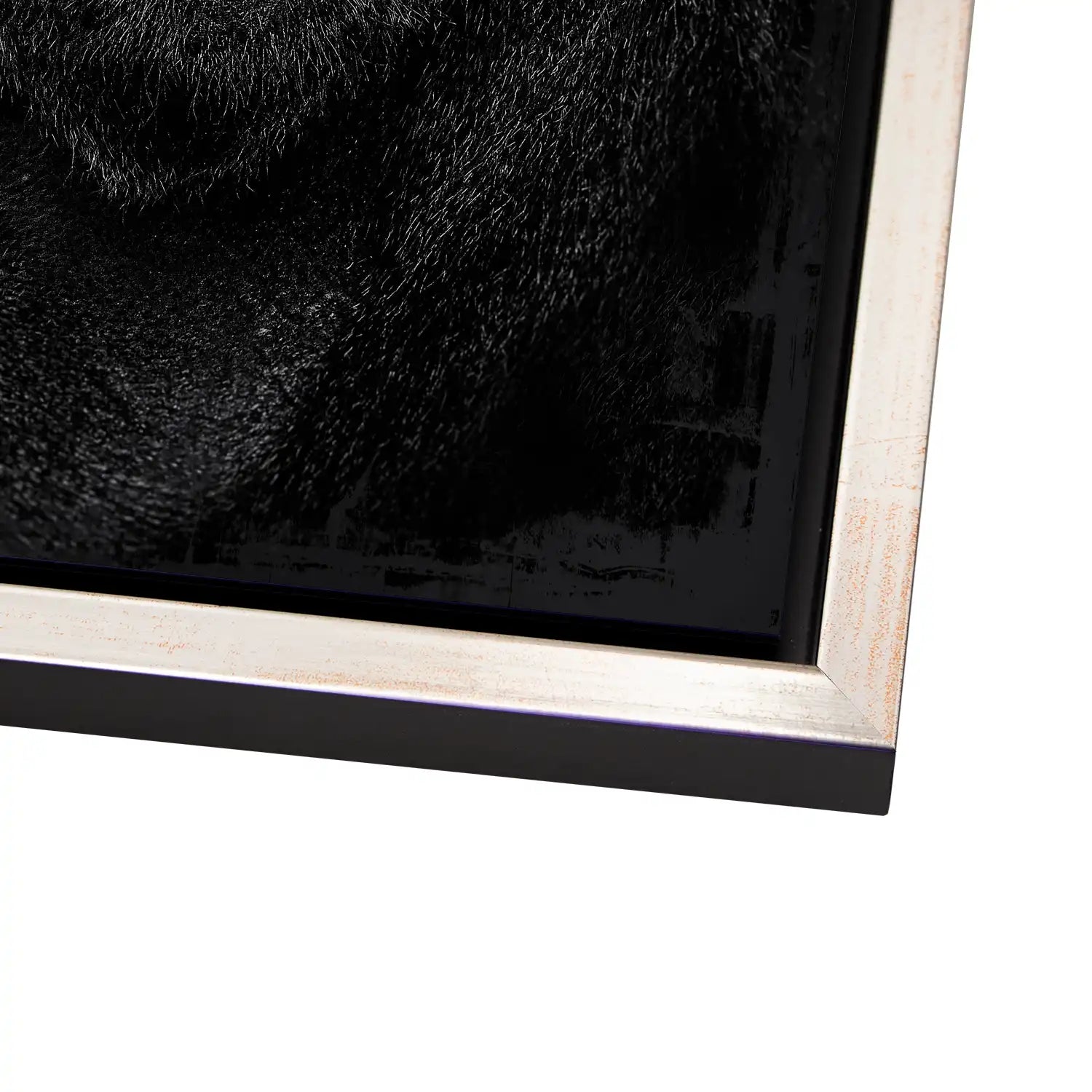 Gorilla Abstrakt Black Style AluDibond Bild INGALERIE