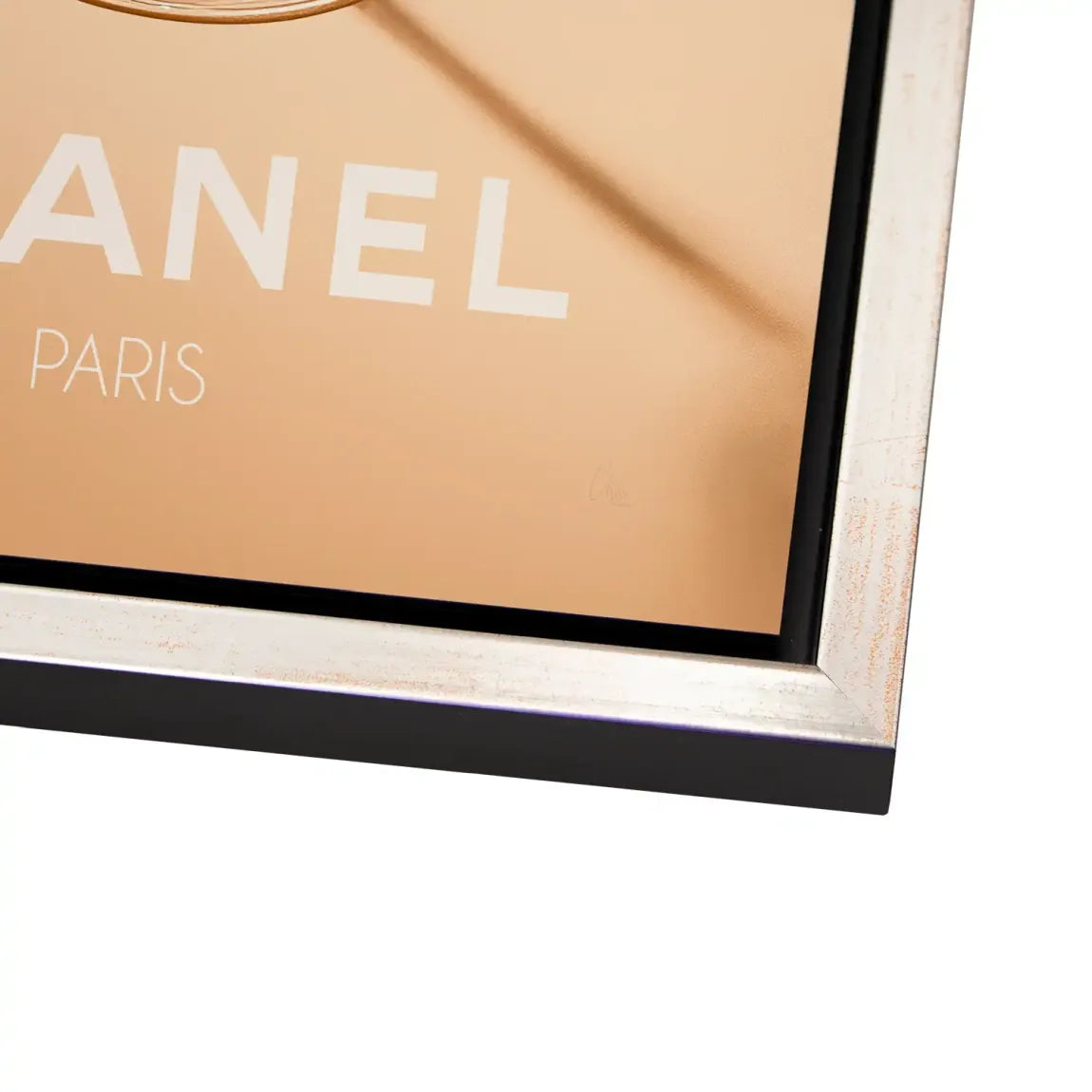 Chanel Glam Cocktail Alu Dibond Bild