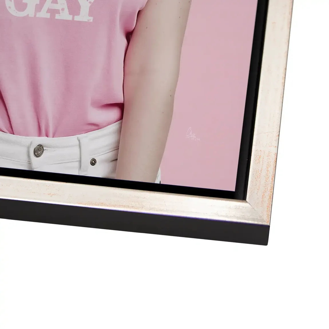 Marilyn Monroe Ken is Gay Alu Dibond Wandbild