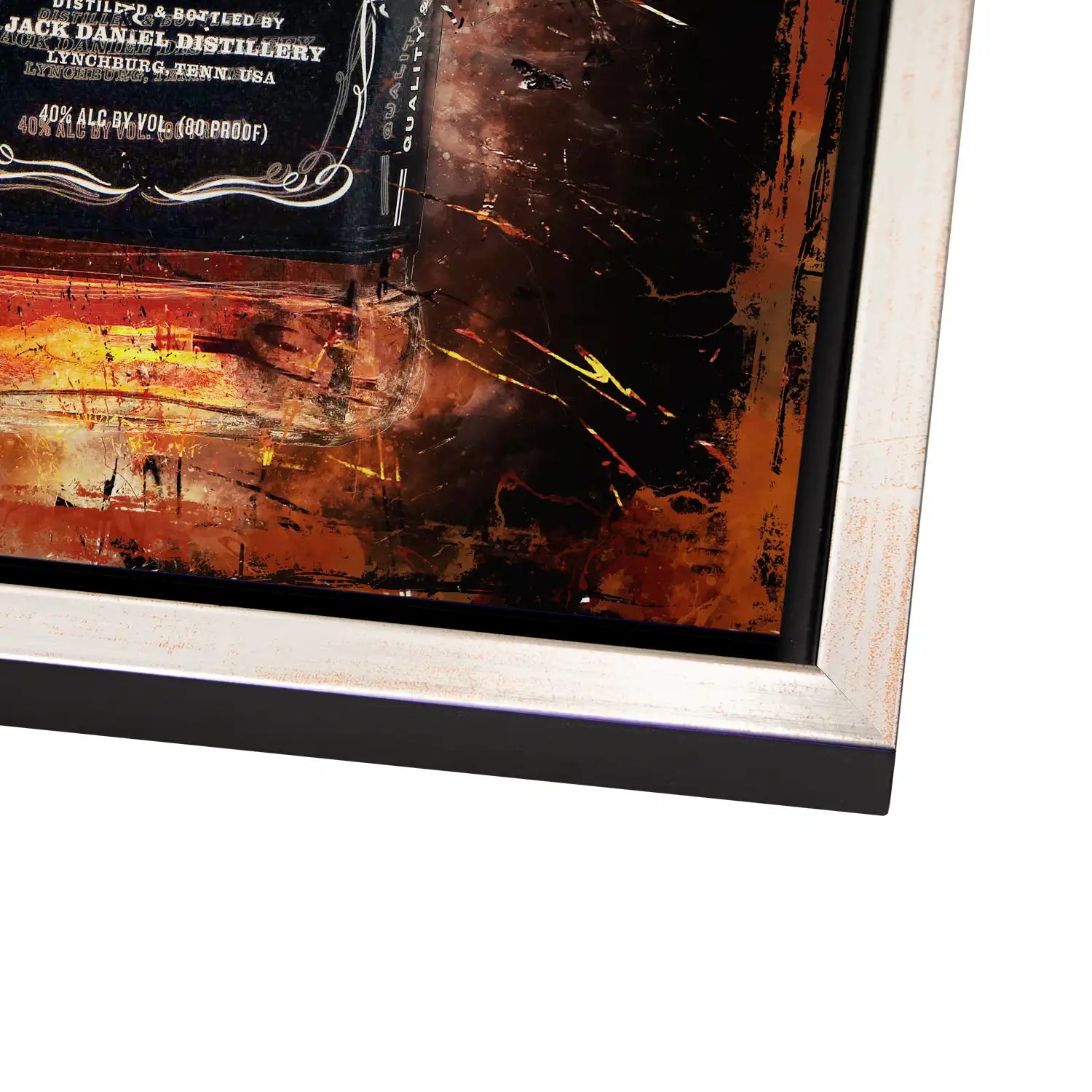 Jack Whisky AluDibond Bild INGALERIE