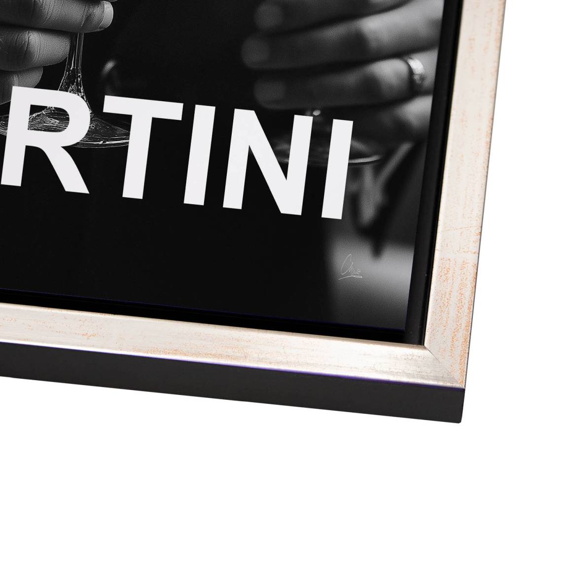 Martini Moment Alu Dibond Bild
