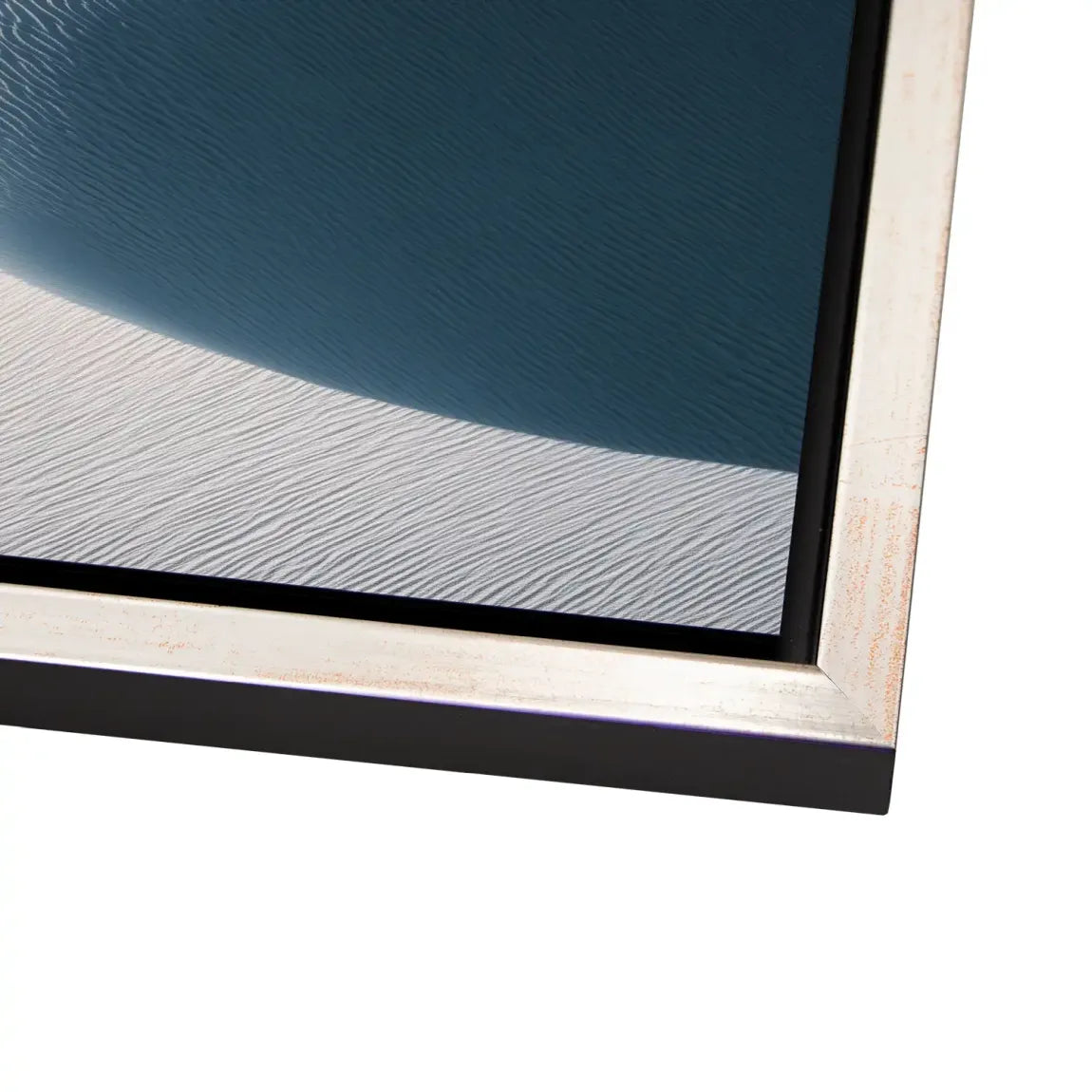 Zeit aus Sand Alu Dibond Bild