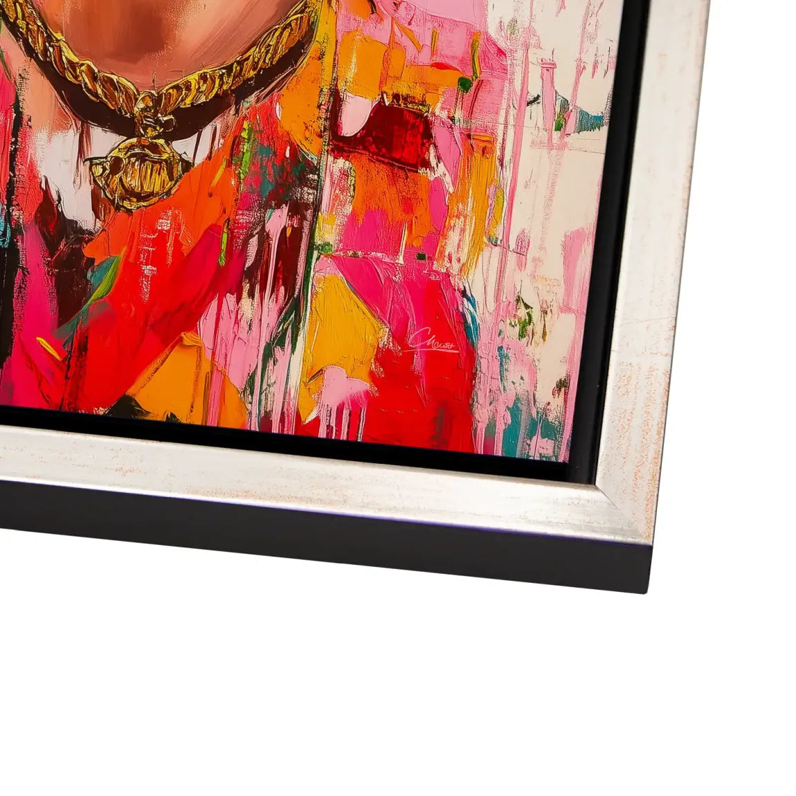 Frida Kahlo Happy Smile Alu Dibond Bild