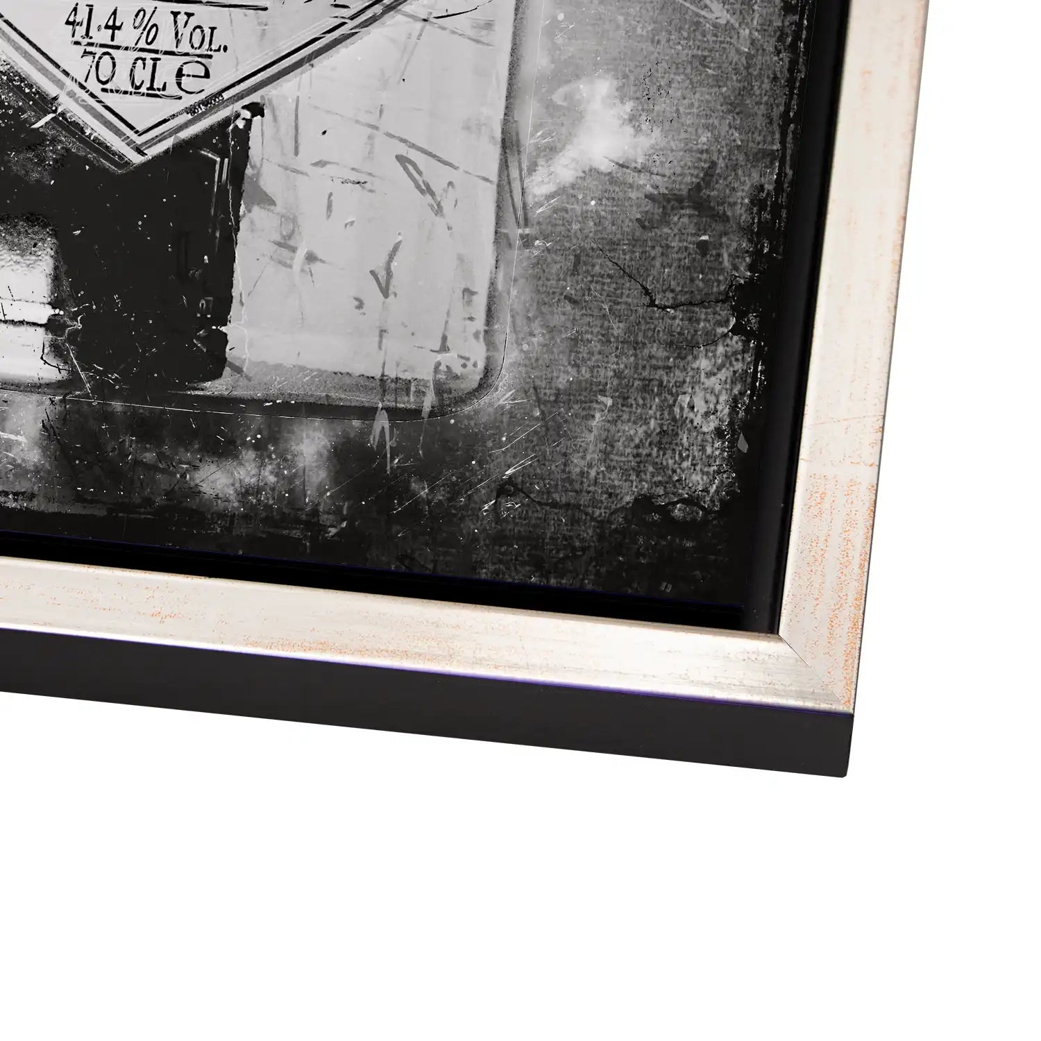 Gin Abstrakt AluDibond Bild INGALERIE