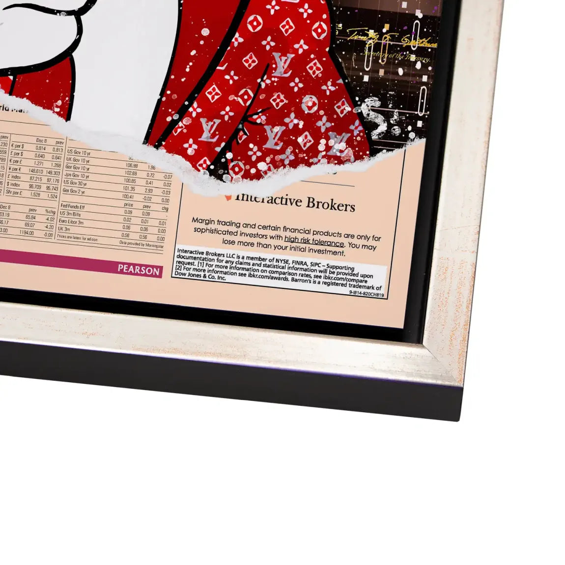 Dagobert Financial Times Alu Dibond Bild