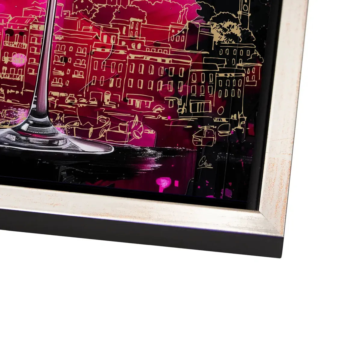 Velvet Royale Champagne Alu Dibond Bild INGALERIE