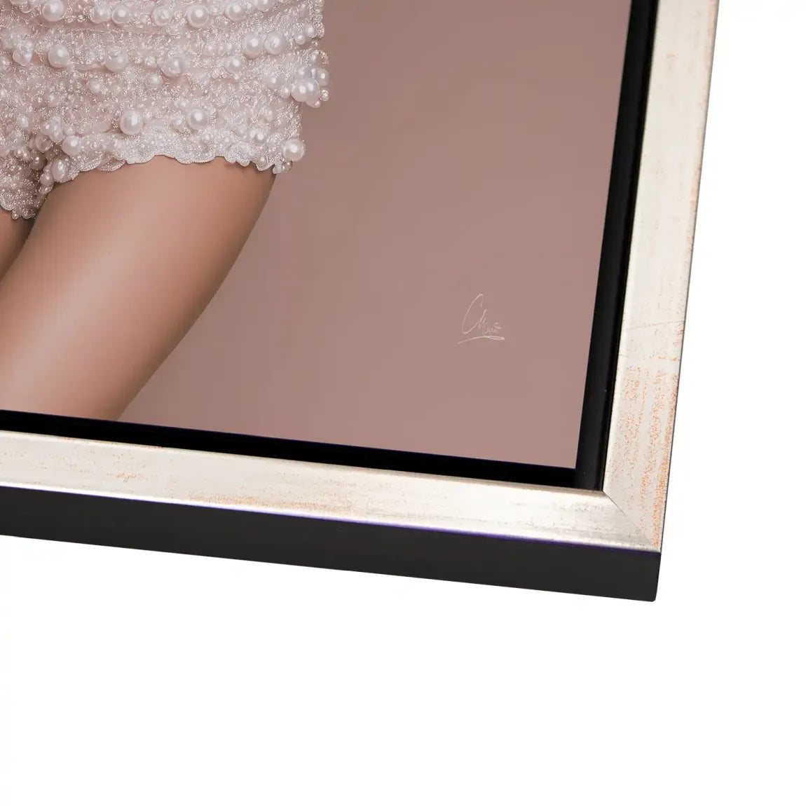 Marilyn Monroe Ice Pearl Alu Dibond Bild