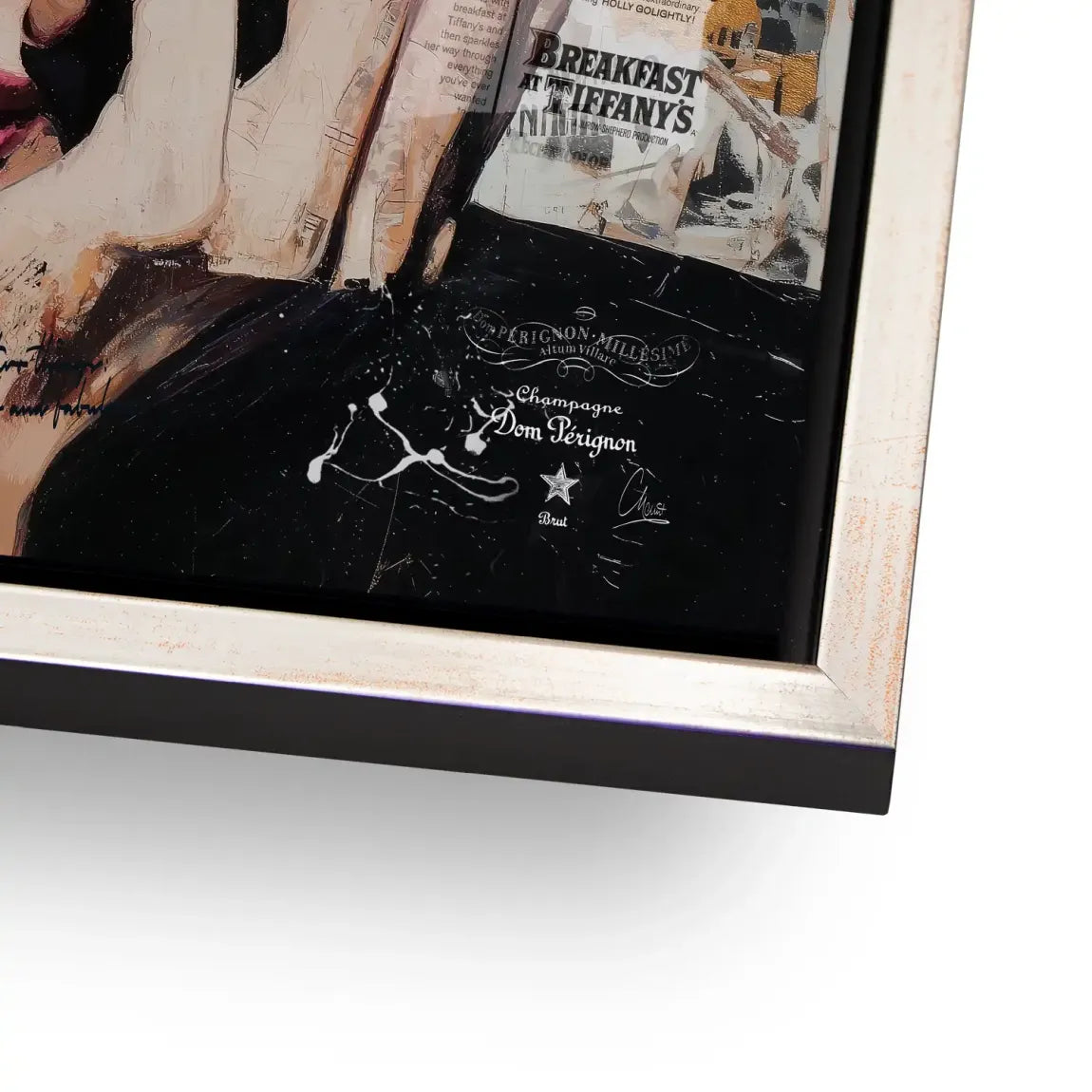 Audrey Pop Art AluDibond Bild