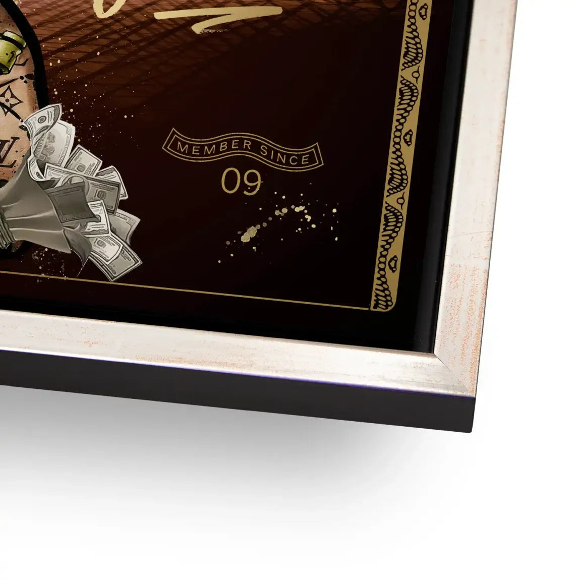 Dagobert Gold Business AluDibond Bild