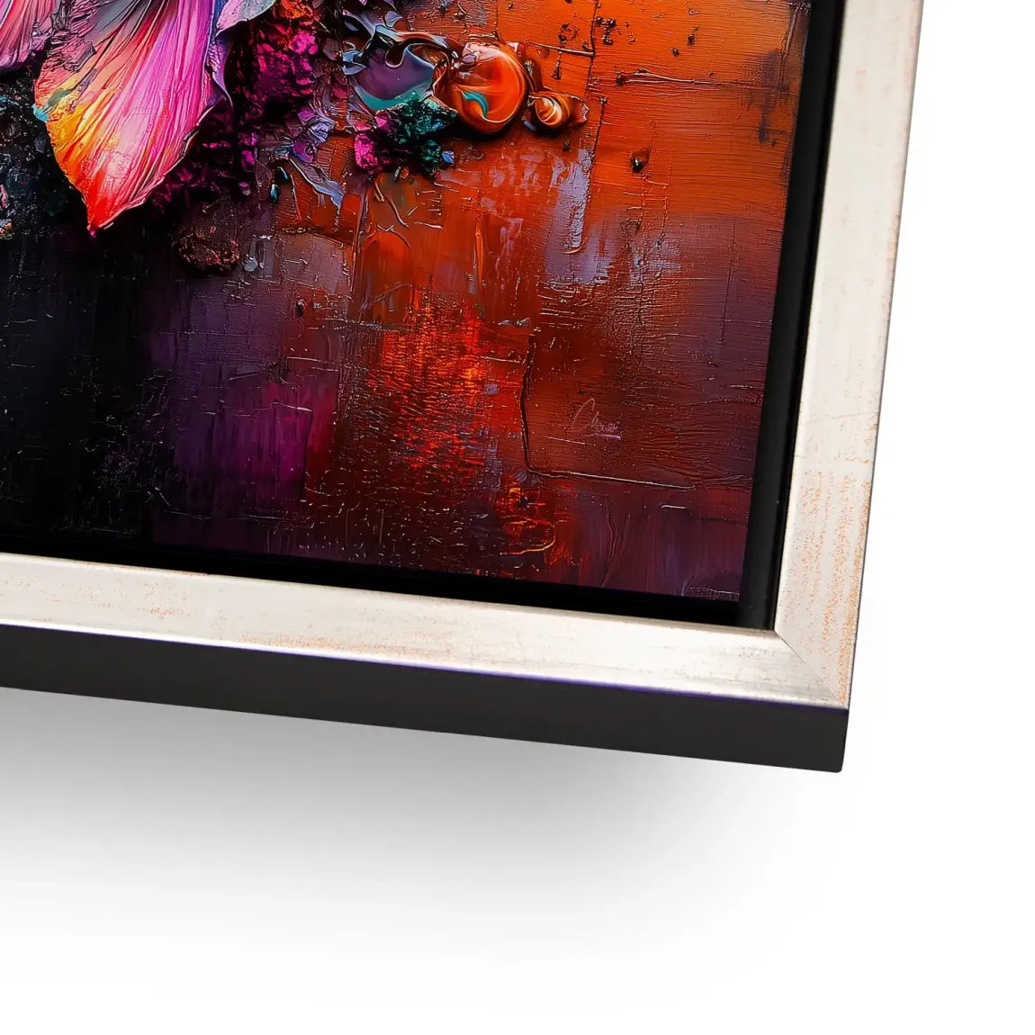 Feuerblüte der Elemente AluDibond Bild INGALERIE