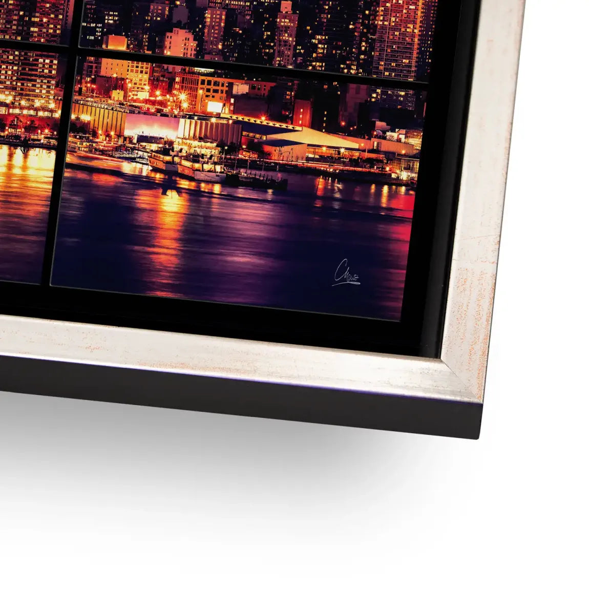 New York Skyline View AluDibond Bild