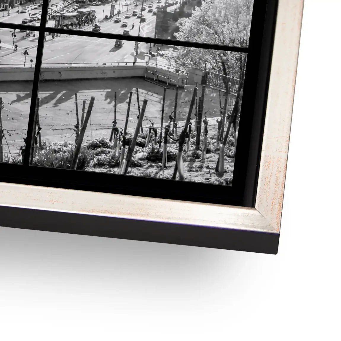 Hamburg Skyline Classic AluDibond Bild