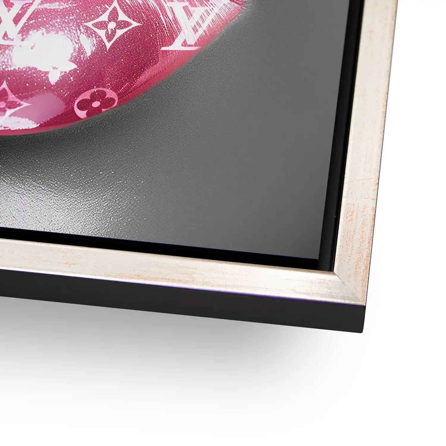 Pink Louis Lips AluDibond Bild INGALERIE