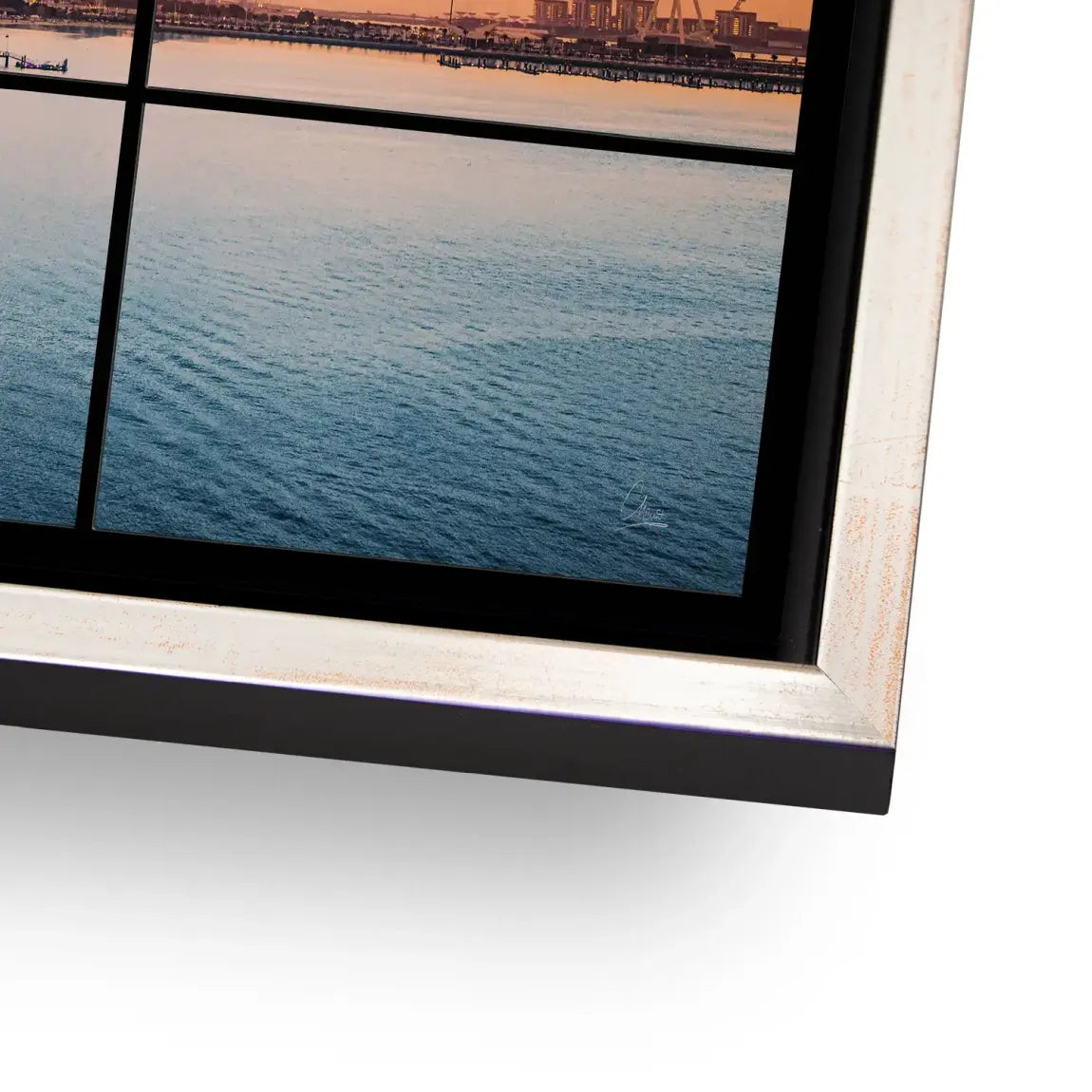 Golden Dunes Dubai AluDibond Bild