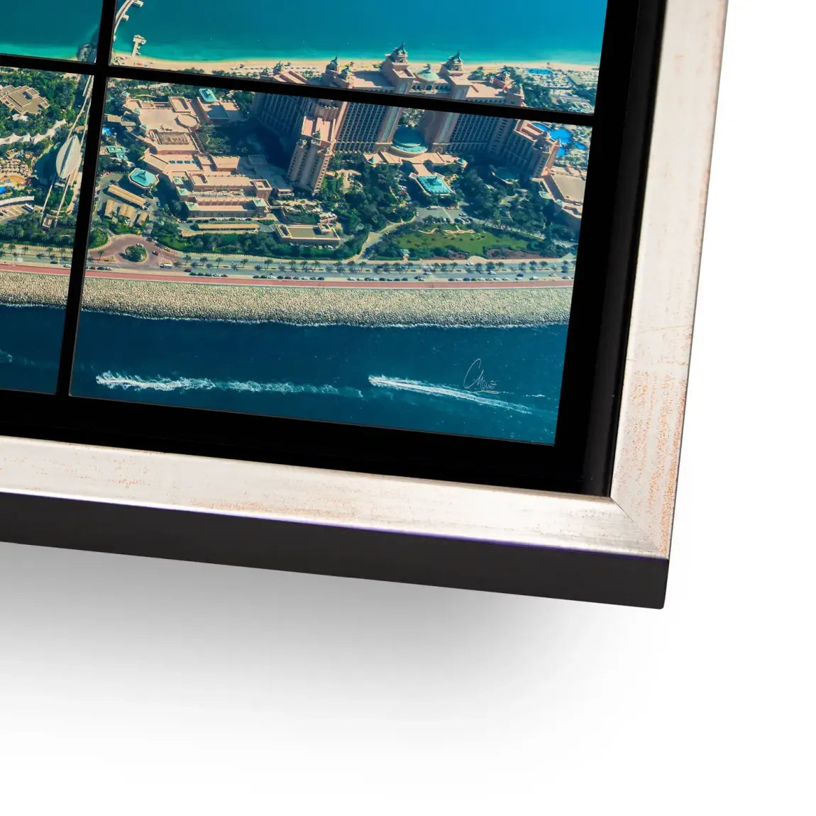 Palm View Dubai AluDibond Bild