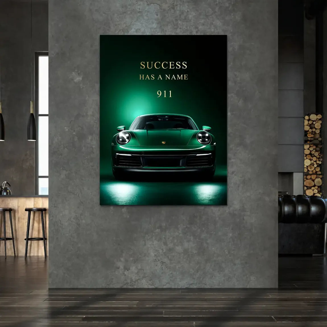 Spirit 911 Porsche Alu Dibond Bild
