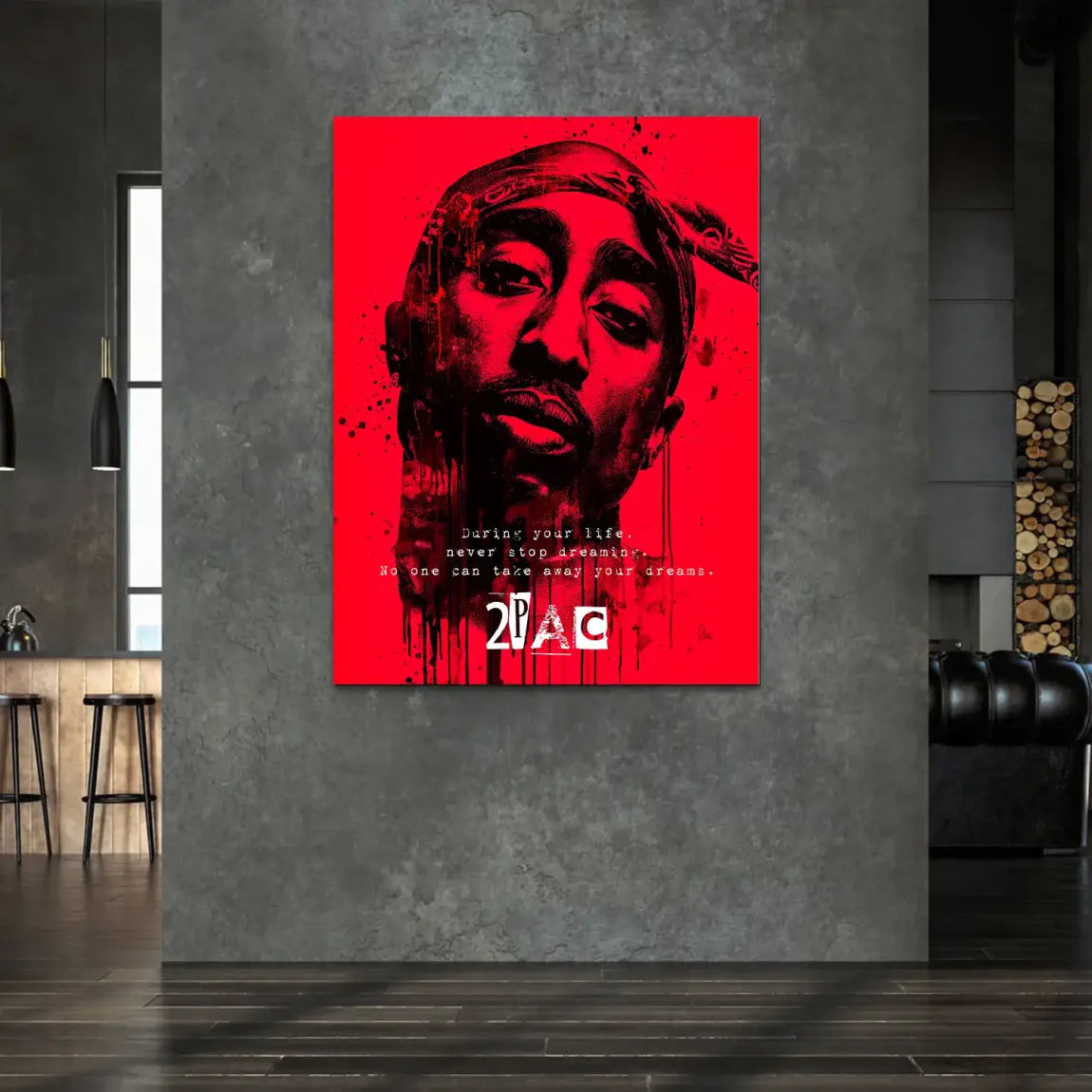 Red Legend Alu Dibond Bild