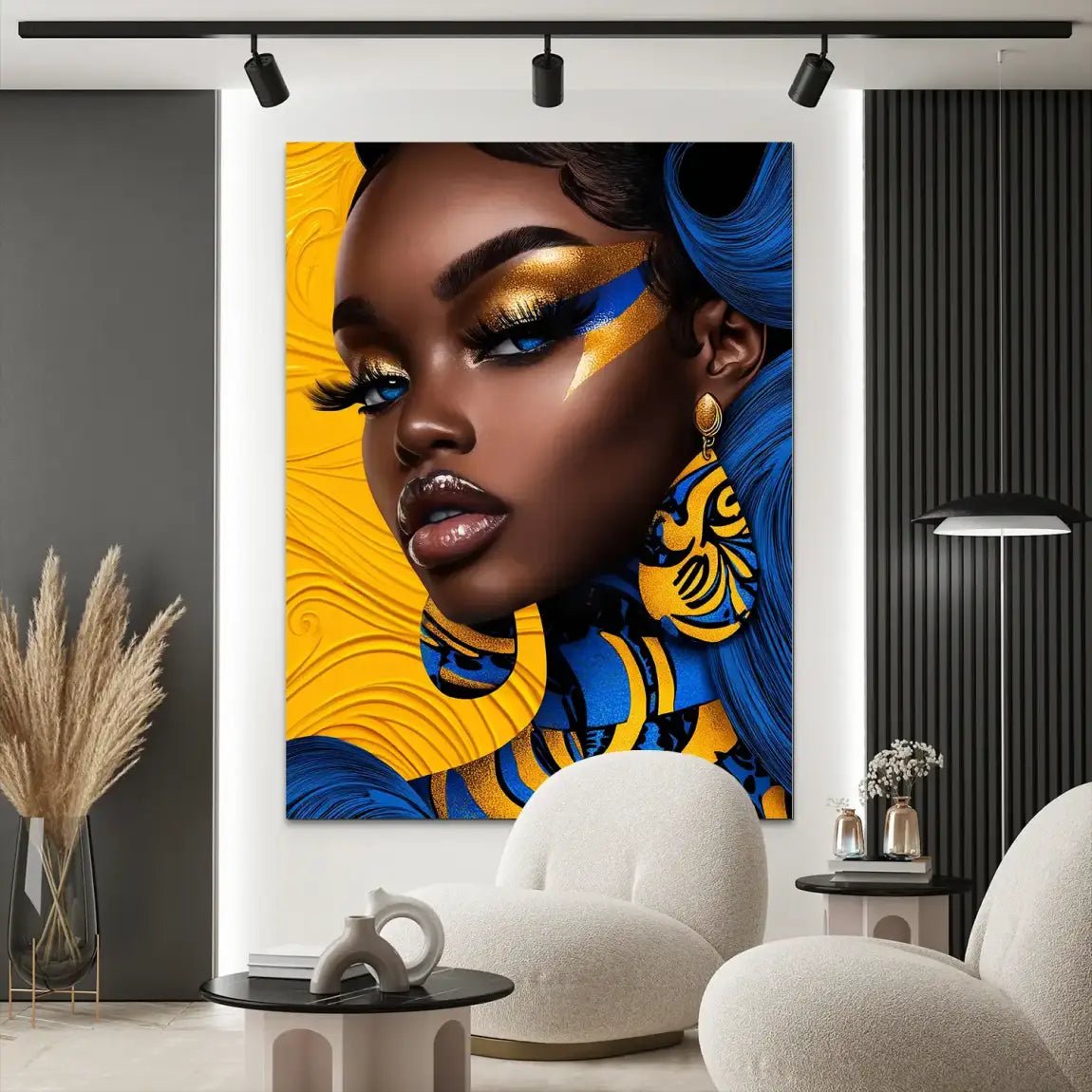 Black Girl Nr.10 Alu Dibond Bild INGALERIE