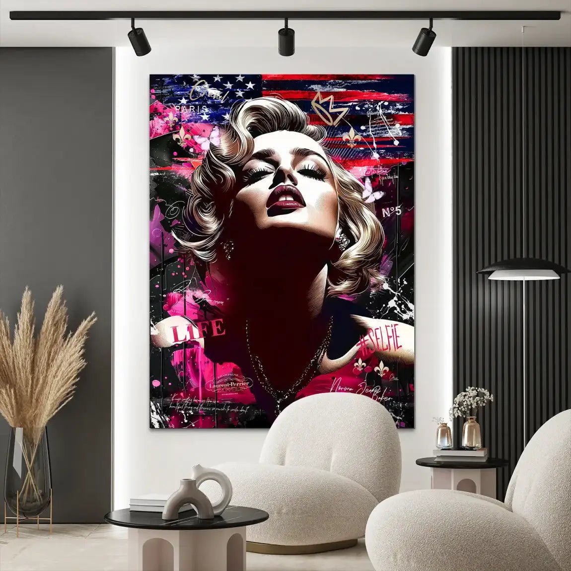 Marilyn Monroe USA Alu Dibond Bild INGALERIE