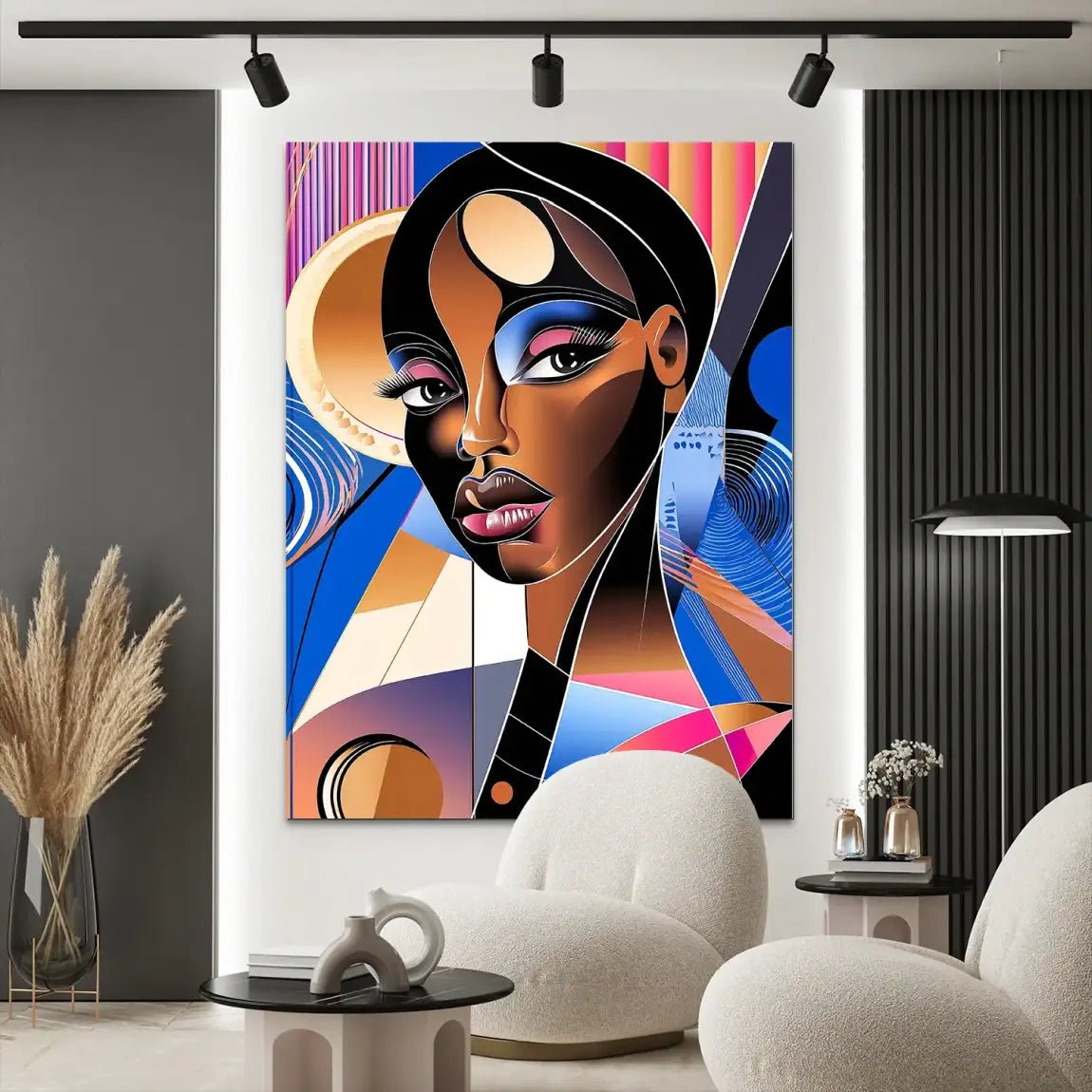 Black is Beauty Alu Dibond Bild INGALERIE