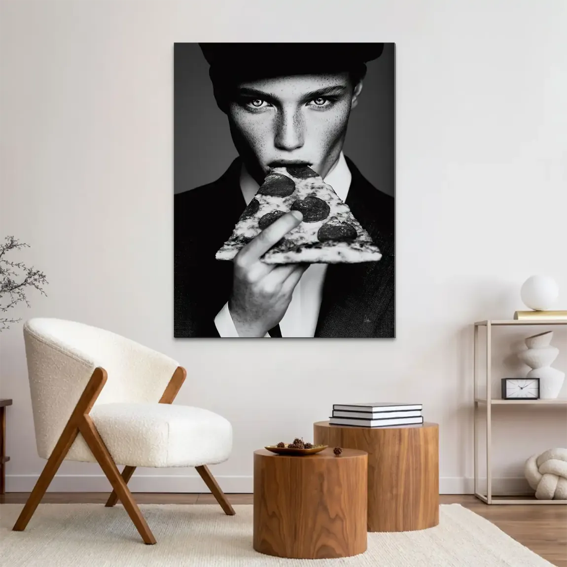 Pizza Charisma Alu Dibond Wandbild